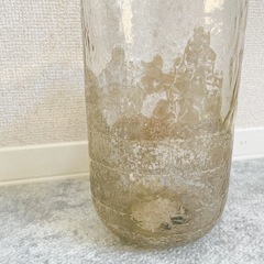 ZARA HOME🌷ゴールドラメ　花瓶　フラワーベースの画像