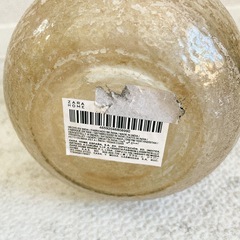 ZARA HOME🌷ゴールドラメ　花瓶　フラワーベースの画像