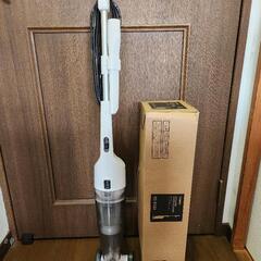 サイクロンステック型クリーナー ツインバード TC-E123 小型掃除機 2022年製の画像