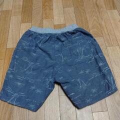 【100cm】ハーフパンツ　グレーの画像