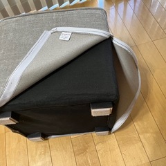 布製スツール（グレー）【取引予定者決定しました】の画像