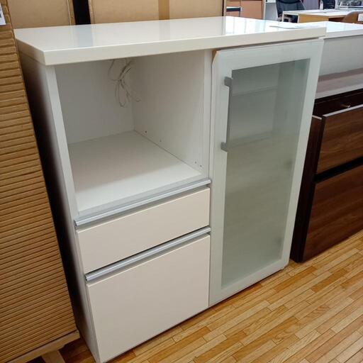 ★ジモティ割あり★ NITORI　レンジ台　レンジボード　ホワイト　クリーニング済　YJ3110