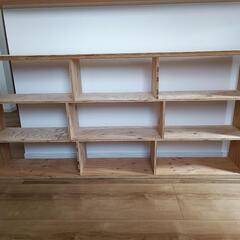 積層合板シェルフ　DIY　W160. D24. H75