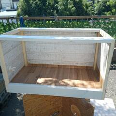 小動物飼育ケージ、ハリネズミ、ハムスターなど（自作）の画像