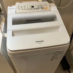 Panasonic縦型全自動洗濯機　パワフル滝洗い機能付き