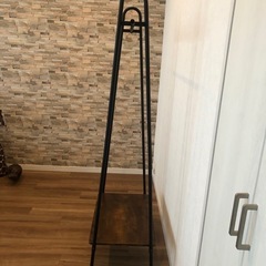 ニトリ　スチールハンガーラックの画像