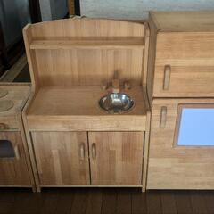 おままごと　AMO木製キッチン
