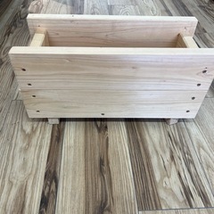 レトロ 木箱 収納 手作りハンドメイドウッドボックス