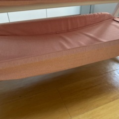 FEEMOM foofoo 折畳式 ベビーベッド 添い寝 ポータブル 簡易ベッド ゆりかごモード ピンク 蚊帳 収納バッグ 付き ベッドサイドの画像