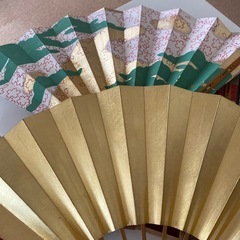 踊り　扇子　4本セットの画像
