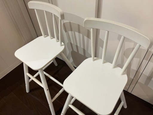 IKEA　AGAM アーガム 子ども用チェア, ホワイト