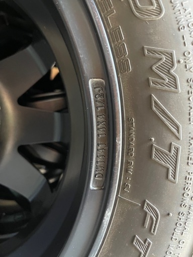 軽自動車用　ゴツゴツタイヤホイールセット