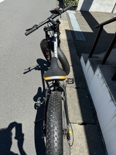 【9/30迄値下げ中】自転車　マウンテンバイク　ほぼ新品