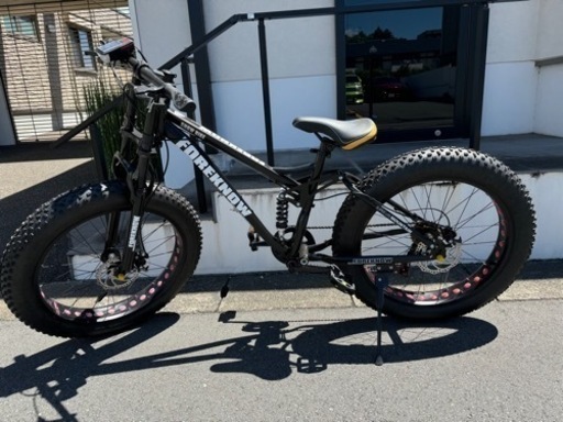 【9/30迄値下げ中】自転車　マウンテンバイク　ほぼ新品