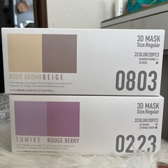 マスク　不織布マスク　立体マスクの画像