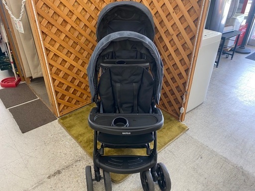 愛品館江戸川店】カトージ 二人でゴーDX 2人乗りベビーカー 2021年製