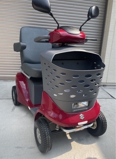 ★美品中古！2021年購入セニアカー スズキ ET4D メタリックレッド 定価 ： 368000円