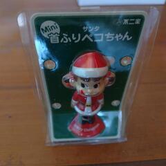 不二家　ペコちゃん　クリスマス　サンタ　人形　フィギュア
