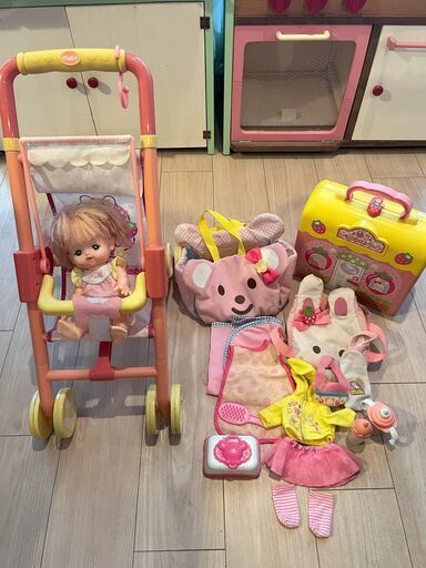 メルちゃん ベビーカー おんぶだっこひも びようしつ おせわセット