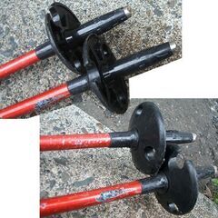 スキー ポール・ストック 110cm シナノ CX-Falcon レッド 2018-2019 12.7mm　SINANO CX-ファルコン　☆ PayPay(ペイペイ)決済可能 ☆ 札幌市 豊平区 平岸 平岸店の画像