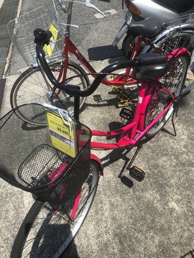 CHINONS 26インチ自転車 ピンク