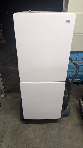【ハイアール】2ドア 冷凍冷蔵庫 148L JR-NF148A 耐熱性能天板 3段引き出し式冷凍室　2018年製①