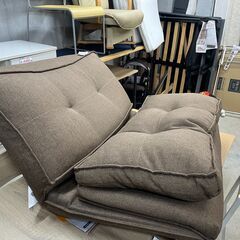 リサイクルショップどりーむ天保山店　No13793　座椅子ソファ　マットレスソファ　リクライニング可能の画像