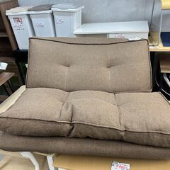リサイクルショップどりーむ天保山店　No13793　座椅子ソファ　マットレスソファ　リクライニング可能の画像