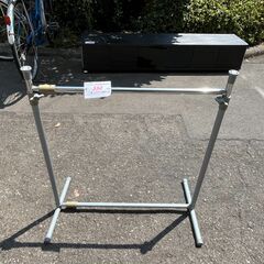 リサイクルショップどりーむ天保山店　No14158　ハンガーラック　衣類収納　高さ調整、幅調整可能の画像