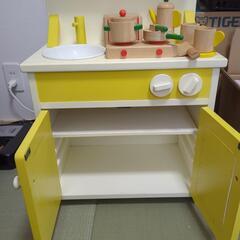 おままごと　木製キッチンセットの画像