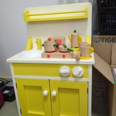 おままごと　木製キッチンセット