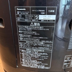 【美品】Panasonic 加湿セラミックファンヒーター　加湿器　暖房の画像