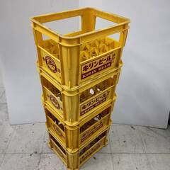 キリン ビール 4ケースセット 中びん 20本 瓶ビール用ケース...