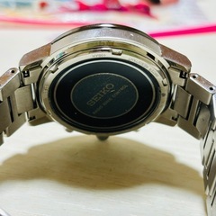 SEIKO 7B25-0AD0 ソーラー 電波時計の画像