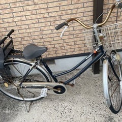 自転車。3年前に1年間ちょこちょこ乗っていました。