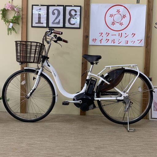 128整備済新基準良品ヤマハ バッテリー8.7ah長押し1-4 26インチ 中古車