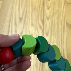 はらぺこあおむし　木製おもちゃ　エリックカールの画像