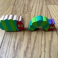 はらぺこあおむし　木製おもちゃ　エリックカール2の画像