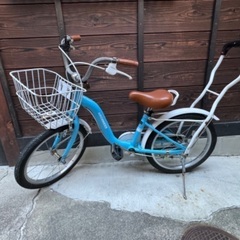 22インチ自転車(青/銀) LEDライト（取説付・防犯登録抹消済）京都市引渡希望 楽天市場】＼期間限定セール／ 盗難アラーム付 LED リアライト