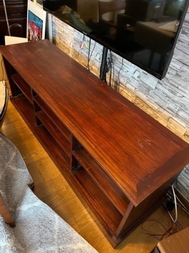 無垢材　ローボード　テレビ台