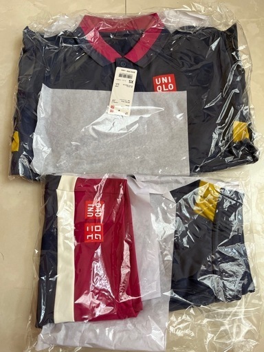 錦織圭モデル　ユニクロテニスウェアXS（上下）