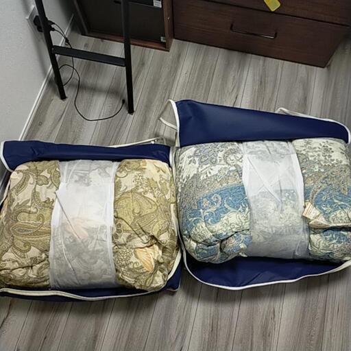 中古羽毛ふとん　ジャンク品