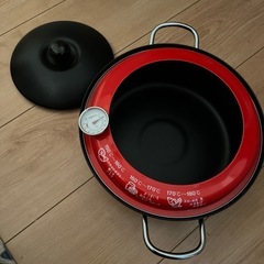 揚げ物　鍋