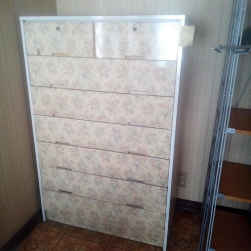 引き出しタンス横縦高 87×42×134cm