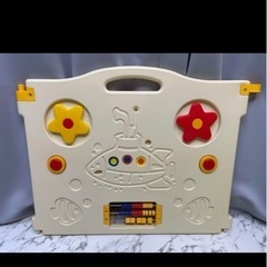 美品/ベビーサークル/定価7000円超/パステルカラー/クジラの画像