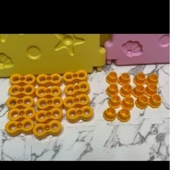 美品/ベビーサークル/定価7000円超/パステルカラー/クジラの画像