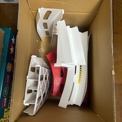 ミニ四駆　オーバルホームサーキット　立体レーンチェンジ　トリコロール