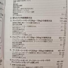 【本日希望】カーメイトジュニアシート
グローバ　9〜36Kgの画像