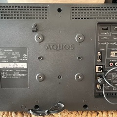 2015年製シャープAQUOSテレビ19型の画像