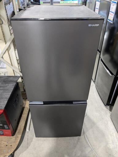 SHARP 152L 2ドア冷凍冷蔵庫　SJ-D15H-H 　2022年製